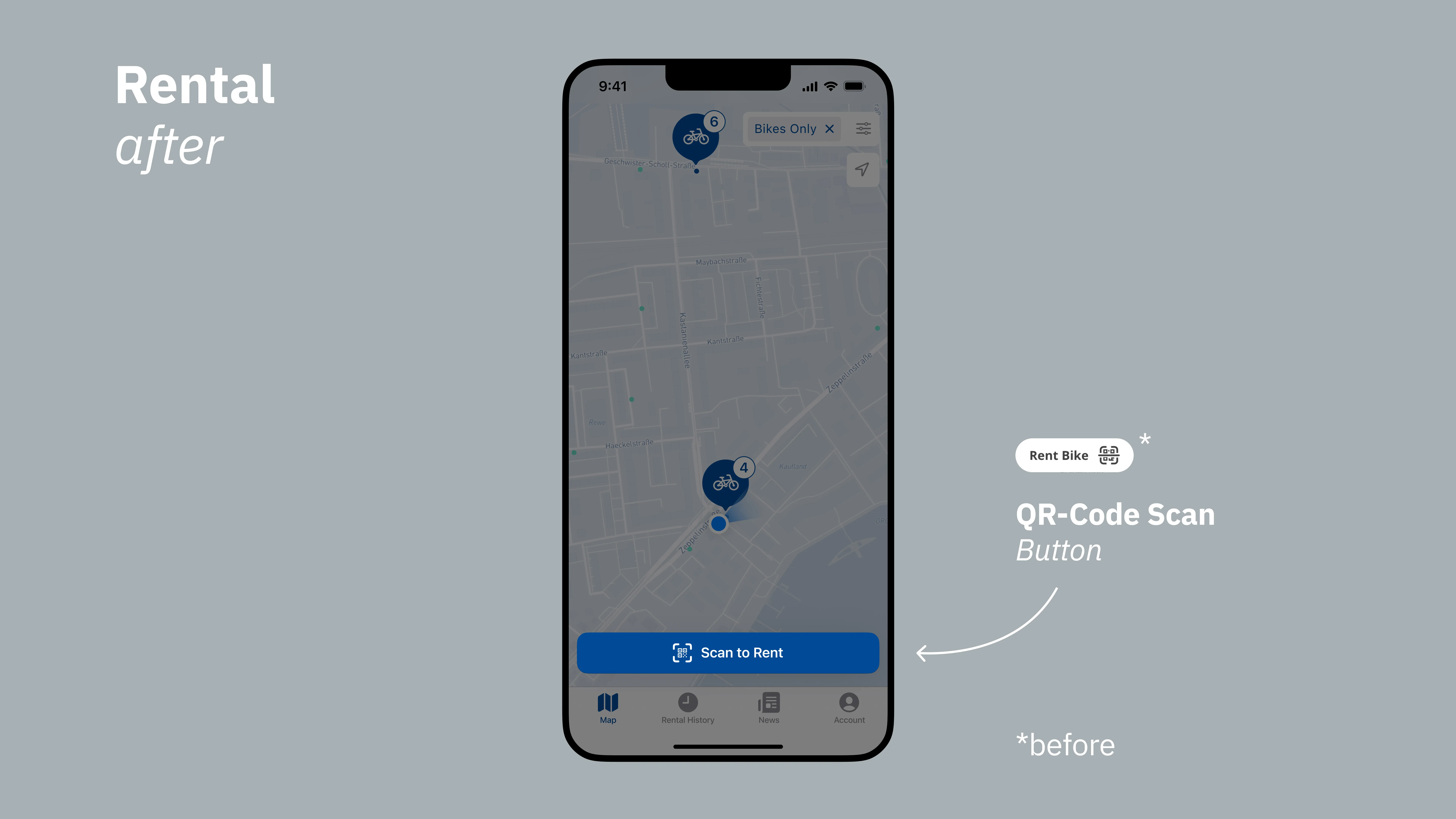 QR-Code Scan Button